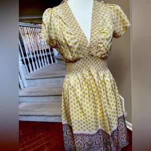 BCBG dress silk small